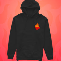 Dietmar Diamant "Heit Werd Oaner Gebrennt" Hoodie + Beanie Bundle - Priba Printworks