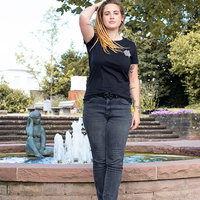 Konstantin Music WMNS "FHHN" Tee (Black) - Priba Printworks