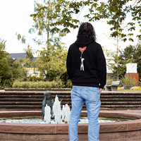 Konstantin Music "FHHN" Hoodie (black) - Priba Printworks