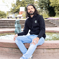 Konstantin Music "FHHN" Hoodie (black) - Priba Printworks