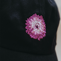 Qima Heilung Dad Hat (Black) - Priba Printworks