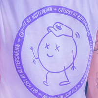 Kuttergarten WMNS Get Lost Shirt (White) - Priba Printworks