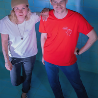 Kuttergarten Get Lost Shirt (Bright Red) - Priba Printworks