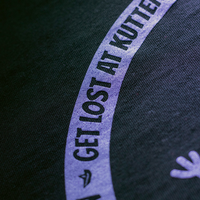 Kuttergarten Get Lost Shirt (Black) - Priba Printworks