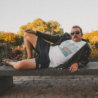 Proseccolaune „Freibad Damm“ Badeaufsicht Shirt (white) - Priba Printworks