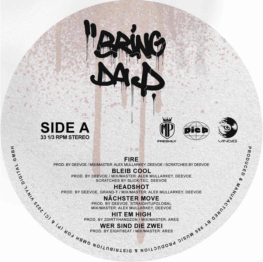 MP Freshly Bring da P Vol. 1 bis 3 - Priba Printworks