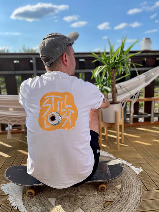 Kuttergarten Still Lost Shirt Vol. 2 (white/orange) - Priba Printworks