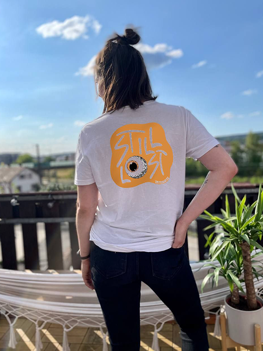 Kuttergarten Still Lost Shirt Vol. 2 (white/orange) - Priba Printworks