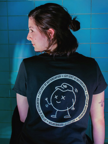 Kuttergarten WMNS Get Lost Shirt (Black) - Priba Printworks
