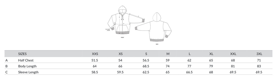 3ELF Cream Zipper - Priba Printworks
